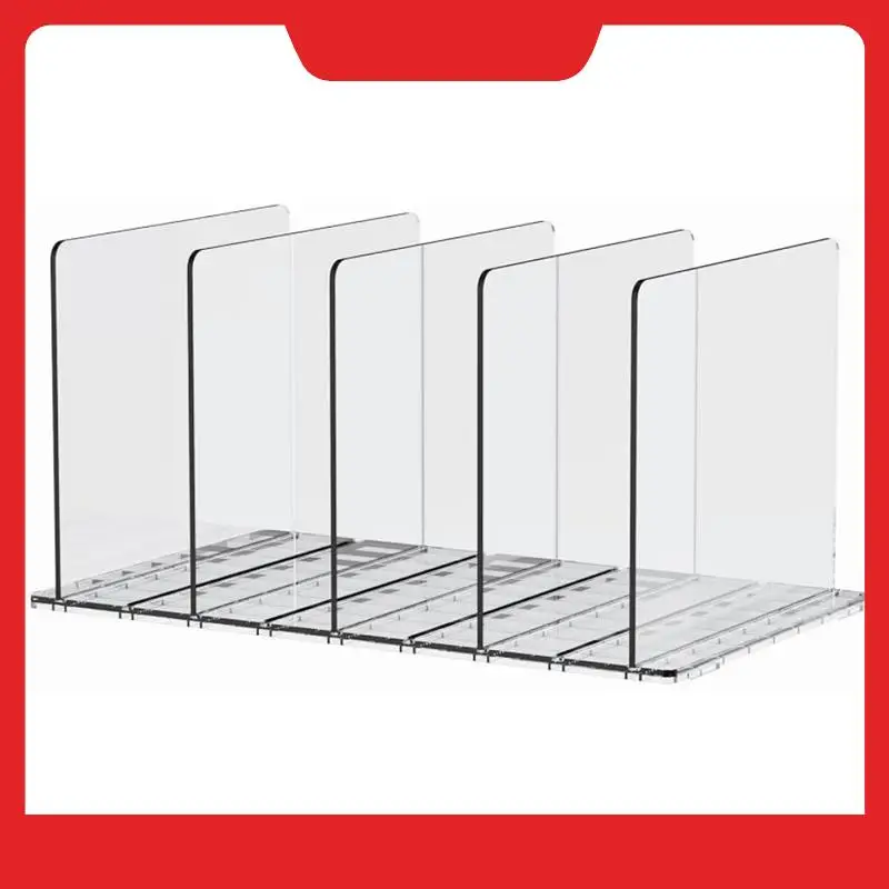 

Органайзер для кошелька, перегородки для полки для организации шкафа Регулируемые пластиковые органайзеры для сумок для шкафов Прочный