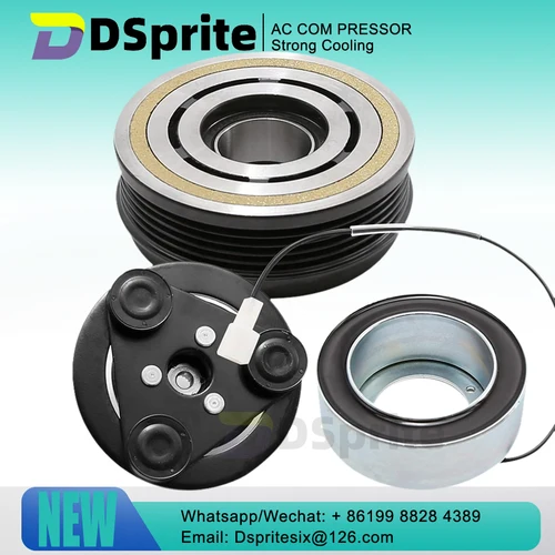 Embrague de compresor de CA para MAZDA 3 2004-2009 MAZDA 5 2006-2010 CX-7 2.3L H12A1AH4DX BP4S61K00 5511699 2021946 2022254 2022254AM