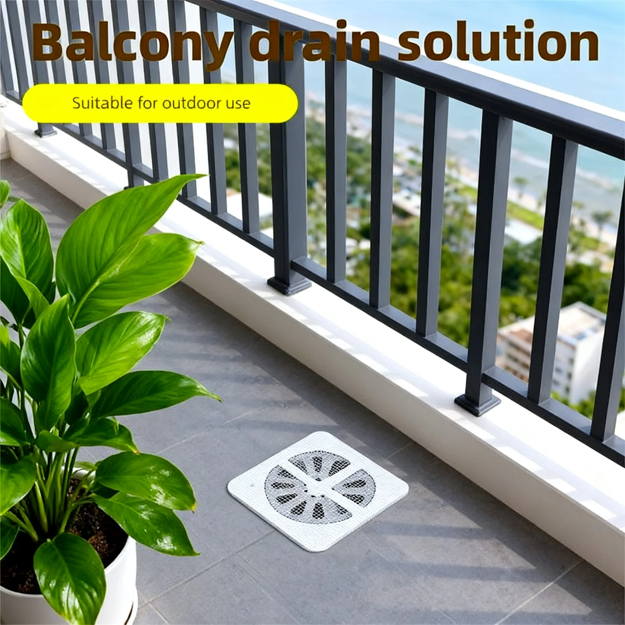 

10Pcs Disposable Hair Catcher for Shower Mesh Shower Drain Covers Floor Sink Strainer Filter Mesh Sticker Bathroom Accessories