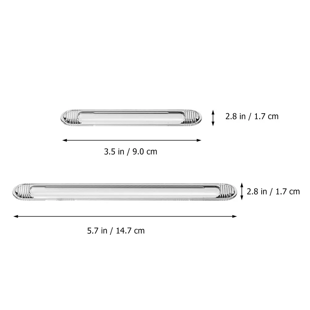 4Pcs Car Door Bumping Strip Transparent Silicone Anti Scratch Side Protector Car Side Door Guard Auto Accessories Vehicle