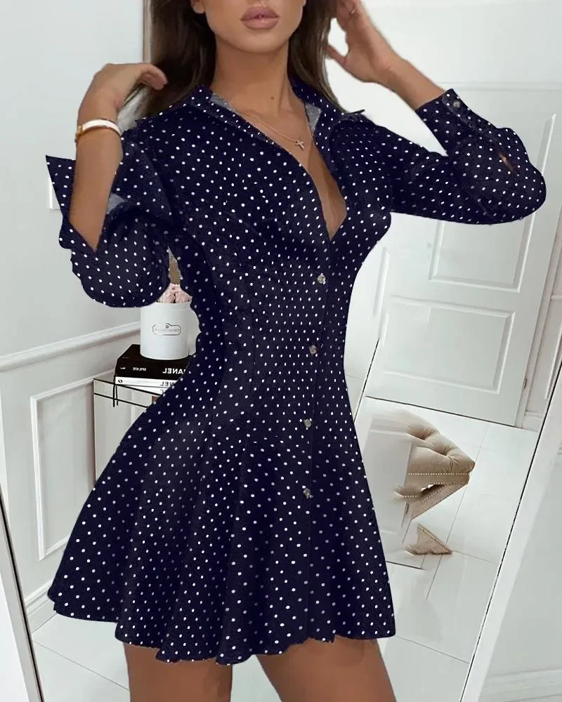 Robe pull à col en V sur le devant, Wstring de proximité