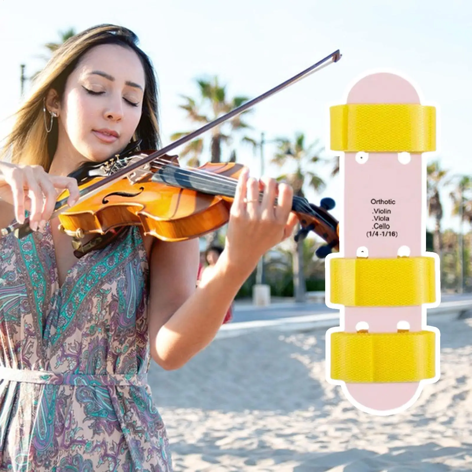 

Violin Wrist Practice Aid Adjustable Breathable Corrector Wrist Practice Assistant For Kids Beginners Violinists Music Lessons