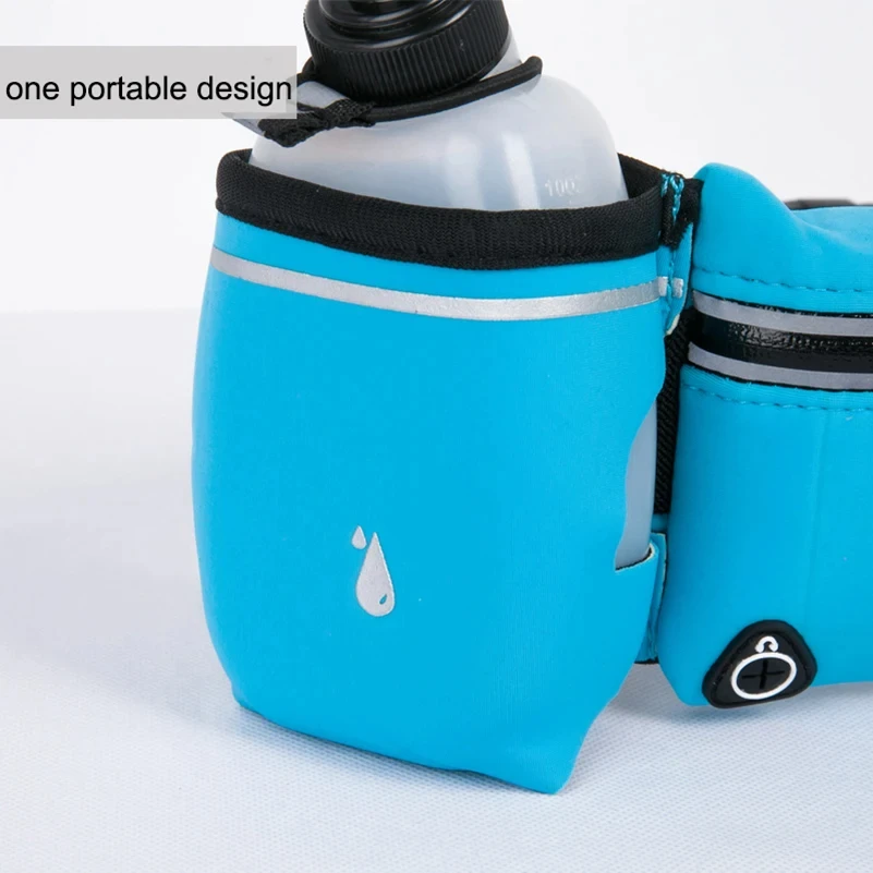 Running Belt Waist Bag Sports Fanny Pack Women Men Phone Pouch with Bottle Hydration Waterproof Run Accessories - view 3