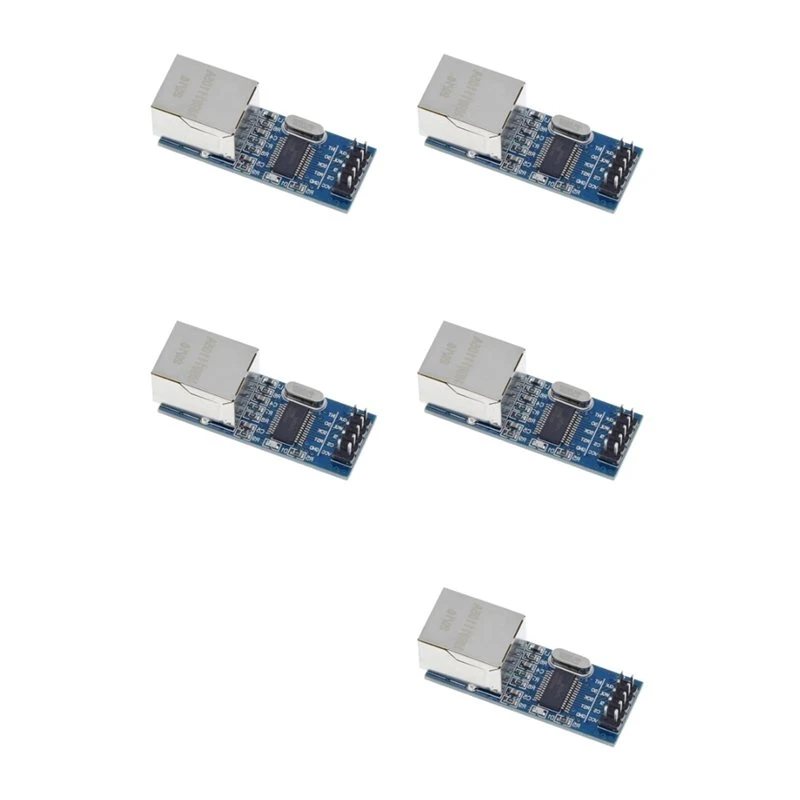 ABWZ-5X ENC28J60 Spi Interface Ethernet Network Module 51/AVR/ARM/PIC Code Mini Version