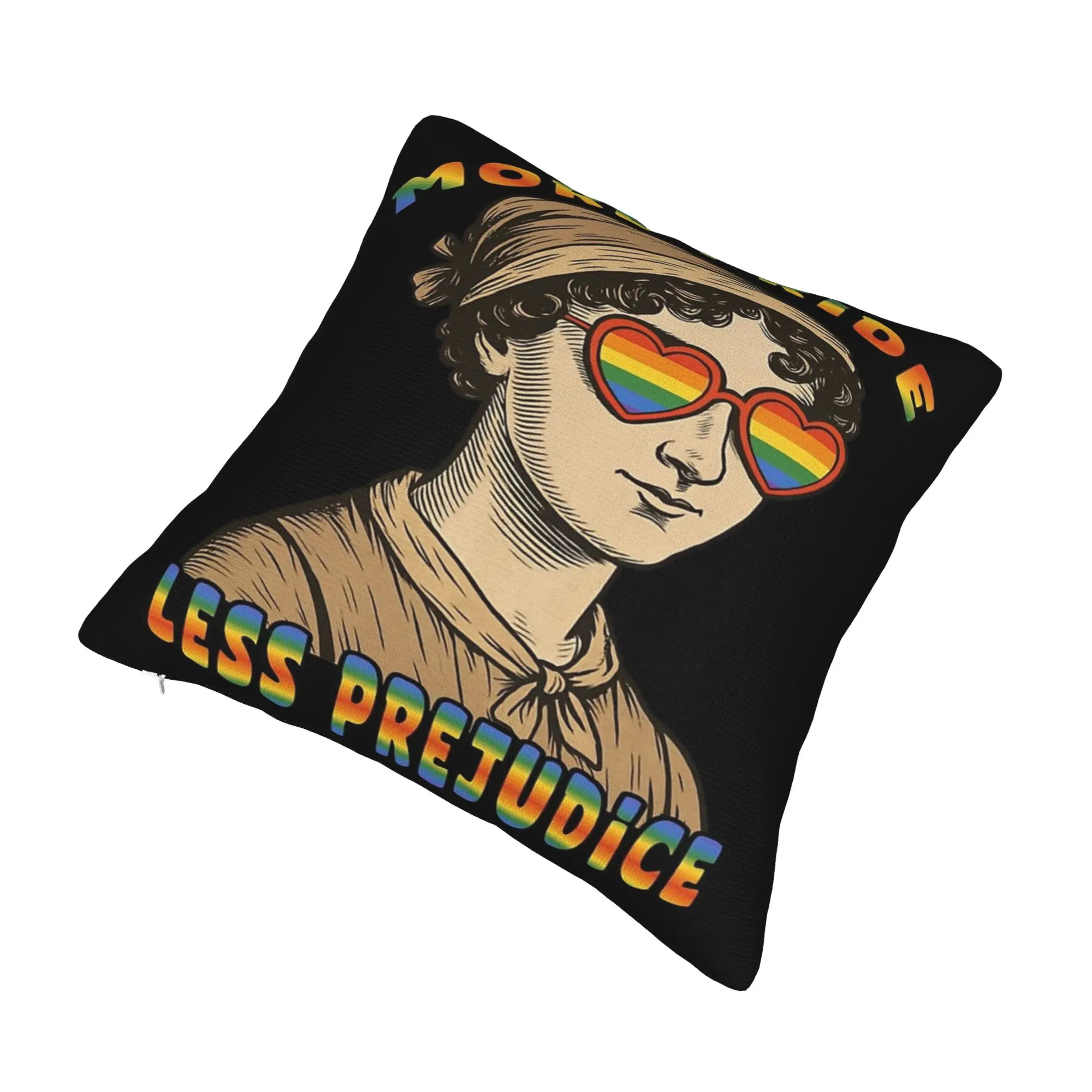Decorative Pillow Covers More Pride Less Prejudice  Merchandise Home  Throw Pillow Case Cover Square Multi-Size