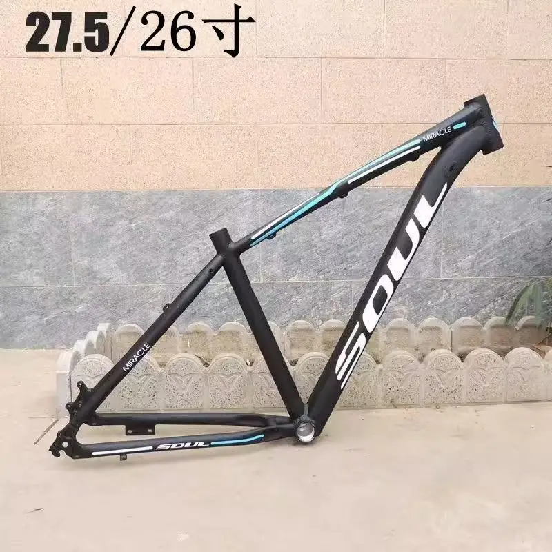 

26/27.5/inch mountain bike aluminum alloy frame MTB disc brake transmission internal wiring height 17 inches rear opening 135mm