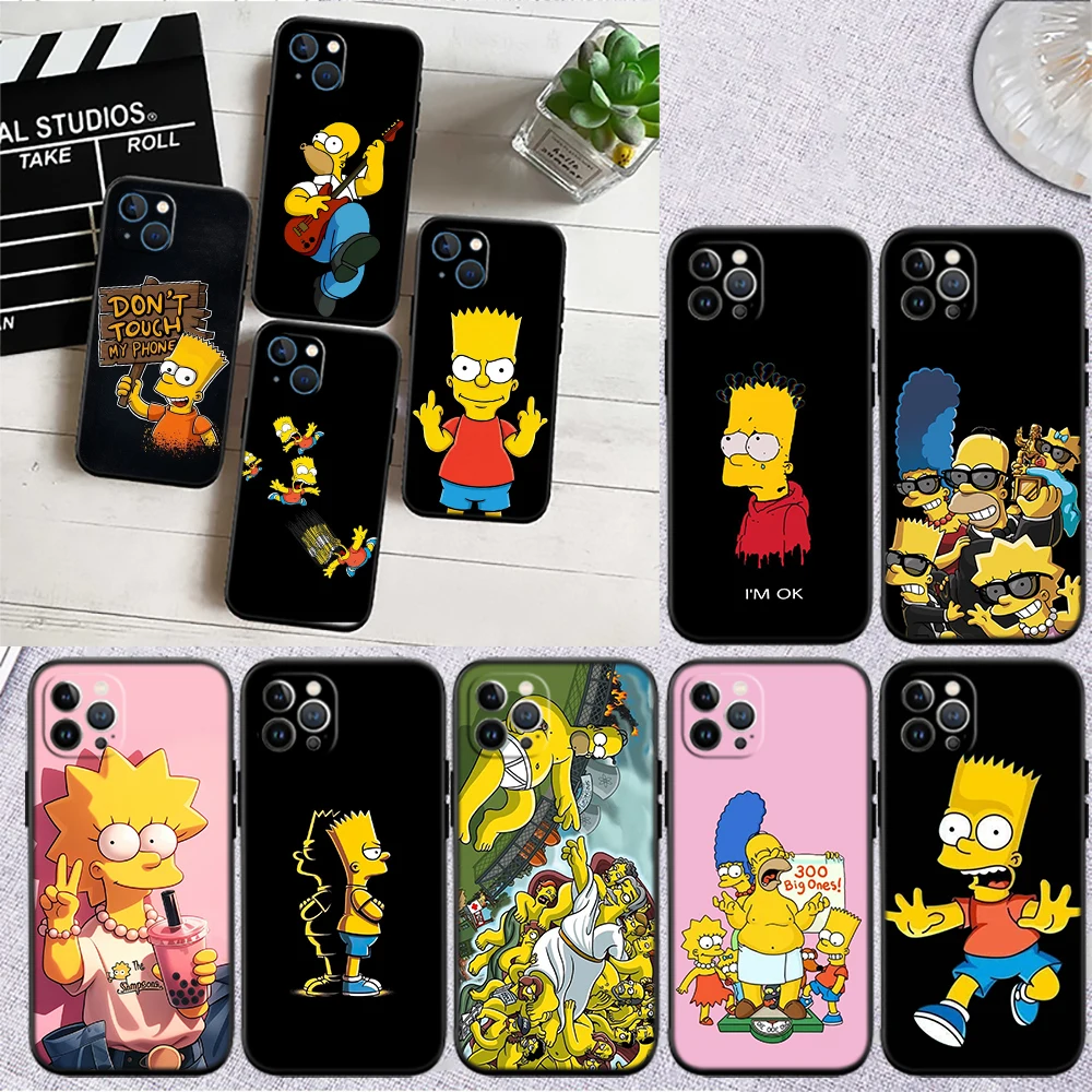 S-Simpsons Phone Case for Samsung Galaxy S20 S21 S22 Ultra FE Plus A21S A22 A24 A25 A26 A30 A30S A31