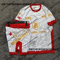 UFC torero Merab Dvalishvili boxeo lucha evento camiseta pantalones cortos hombres transpirable Jersey lucha correr conjunto absorbente de sudor