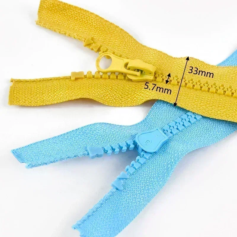 ميتي 5 قطع 5 # الراتنج سستة 40-120 سنتيمتر المفتوحة نهاية السيارات قفل البريدي لخياطة الملابس DIY بها بنفسك حقيبة معطف السوستة استبدال الملحقات #3