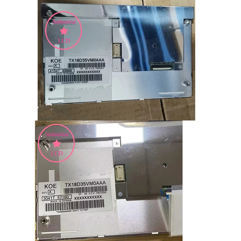 

LCD For TX18D35VM0AAA TX18D35VM0BAA Original 7 Inch Display Screen 800×480