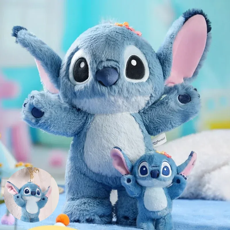 

Potdemiel Stitch мультфильм аниме плюшевый брелок 12 см/35 см кавайная кукла милый подарок для детей на день рождения игрушки и хоббиDI