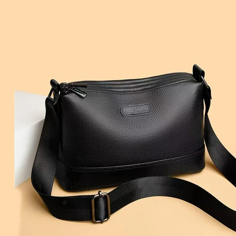 

Men's Commute To Work Messenger Bag Top Layer Cowhide Business Briefcase Casual Fashion Shoulder Bag Horizontal Crossbody bag