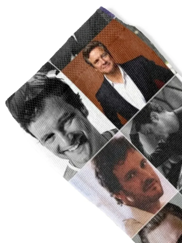 Colin Firth Photo Collage Socks designer winter Socks For Women Men's