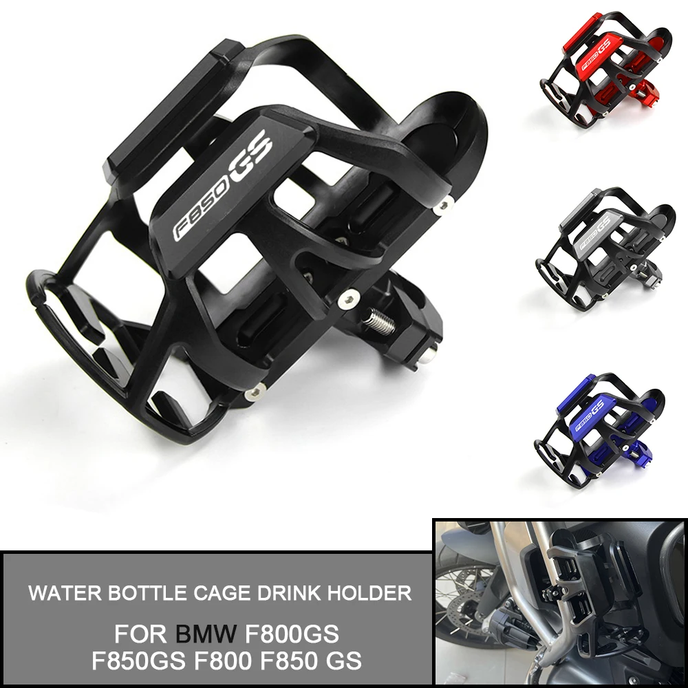 

For BMW F800GS F850GS F800 F850 GS Universal Moto Motorbike Beverage Water Bottle Cage Drink Cup Holder Sdand Mount Accessories