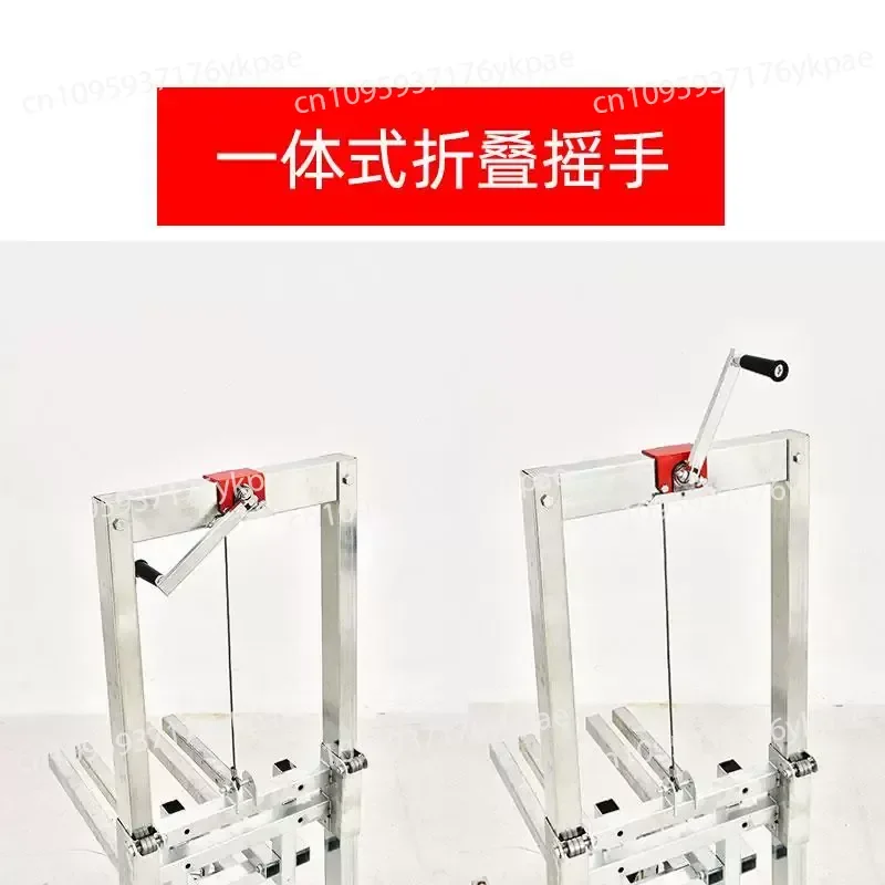Trolley Lift Cart Mobile Home Portable Stall Pulling Tool Cart Ultra-light Folding Truck Unloading Truck