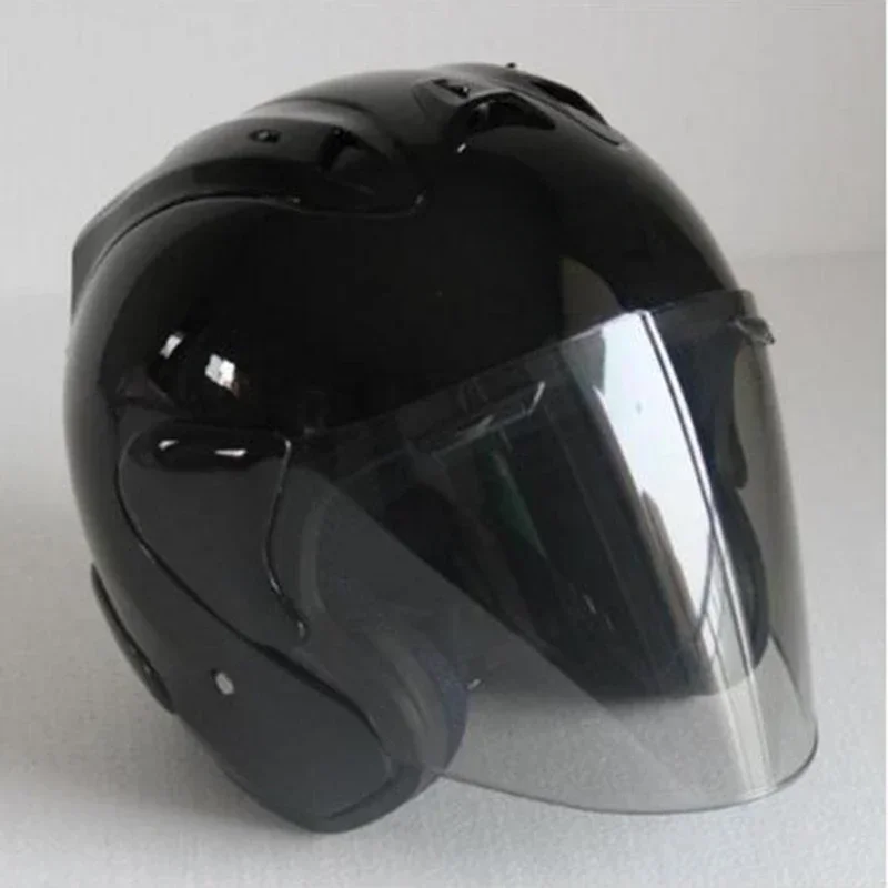 

Ram3 Bright Black Half Helmet Motorcycle Off-Road Summer Helmet Downhill Racing Mountain Cross Casco Capacete Men and Women