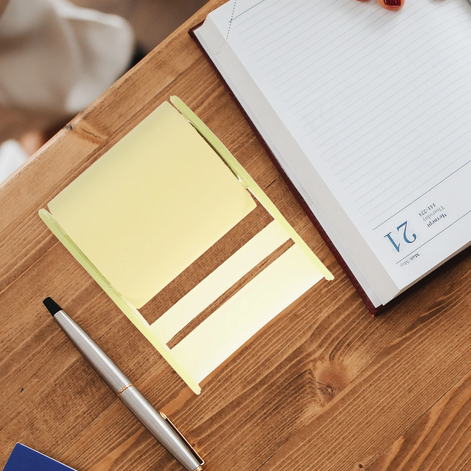 1 Set Sticky Memo Pads Roll Portable Adhesive Note Pads For School Office Home Self-Adhesive Reminder Notepads Small Notebook