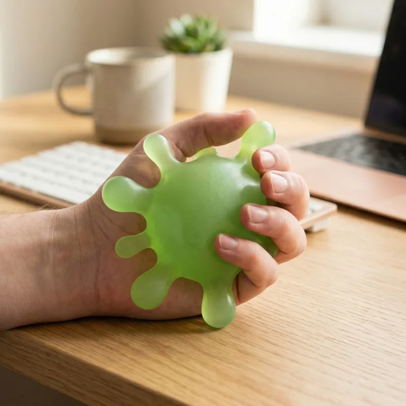Virus Squishy Stress Relief Slow Rebound Squeeze Vent Ball Decompression Relief for Kids Adults Party Relaxation Gifts