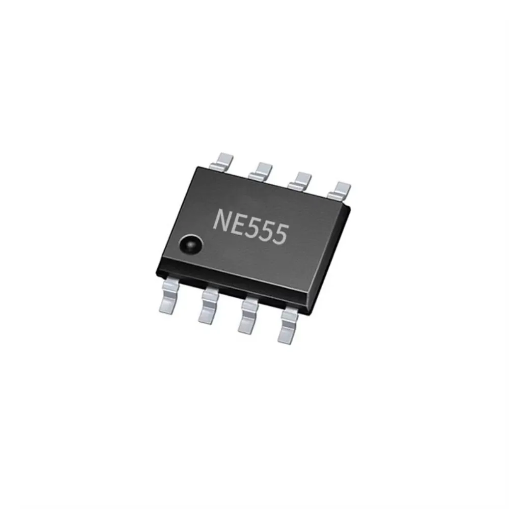 High-Precision NE555DR SMD SOP-8 Dual-Time-Base Circuit Chip ICs NE555 Timer