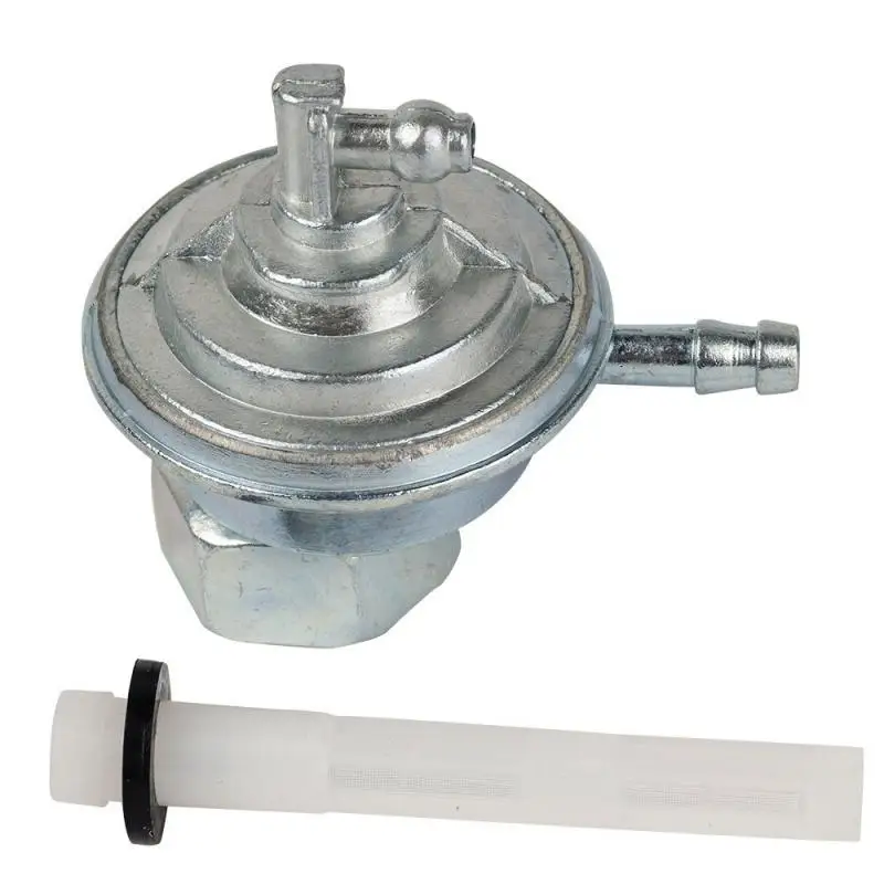 Aluminum Gas Fuel Tank Switch Petcock Tap Valve Pump Tap Thread For Gy6 49cc 50cc 125cc 150cc Scooter Fuel Assembly