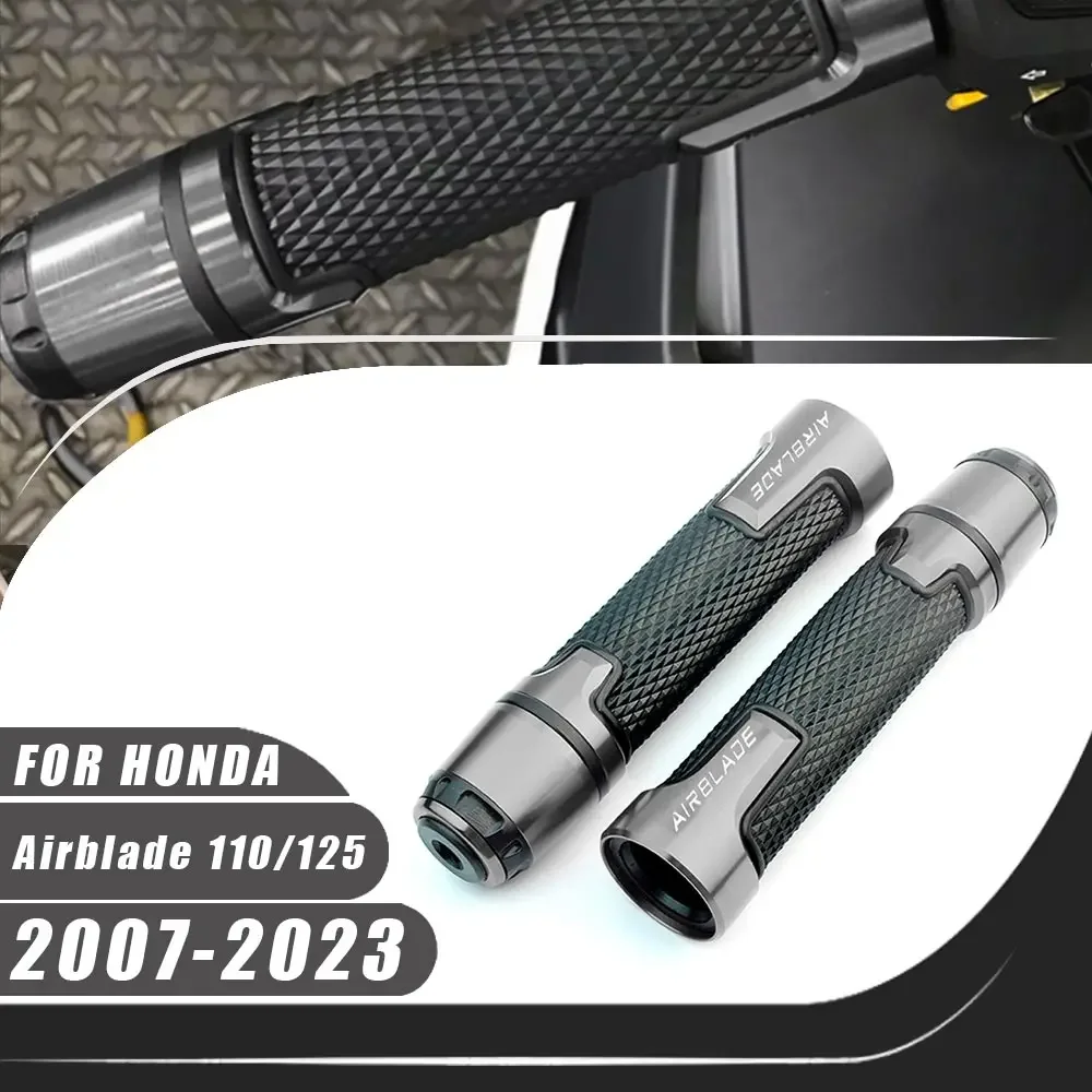 For Honda Airblade 110/125 2007-2023 Universal 7/8'' 22MM Motorcycles CNC Aluminum Handlebar Hand Grips Handle bar