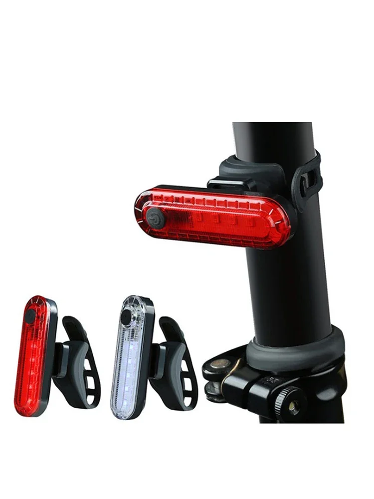 AliExpress NONE Mini 220 MA Bicycle Seatpost Light IPX5 Waterproof Bicycle Front Rear Light Outdoor Sports Light for Walking Camping
