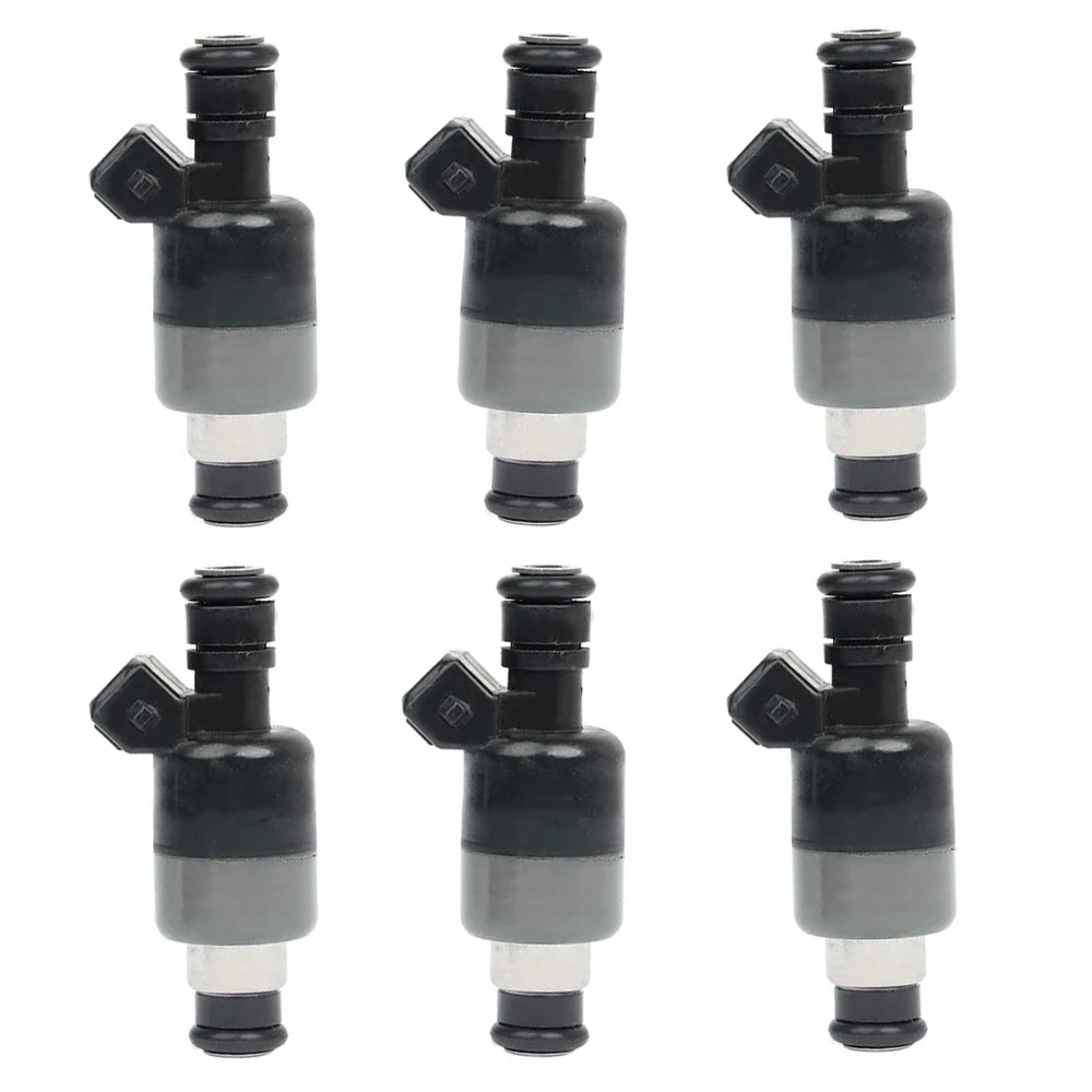 6Pcs Fuel Injectors Nozzle 17109450,5235136 for Chevrolet Buick Pontiac Oldsmobile V6 and Daewoo Lanos S Sedan 4-Door 1.5L 1.6L