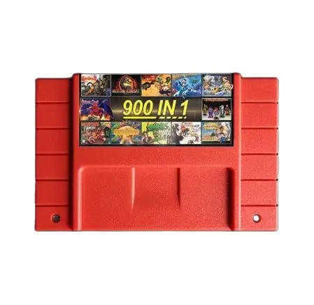 Yuswallow Super  DIY Retro 900 in 1 Pro Game Cartridge For 16 Bit Game Console Card China Version