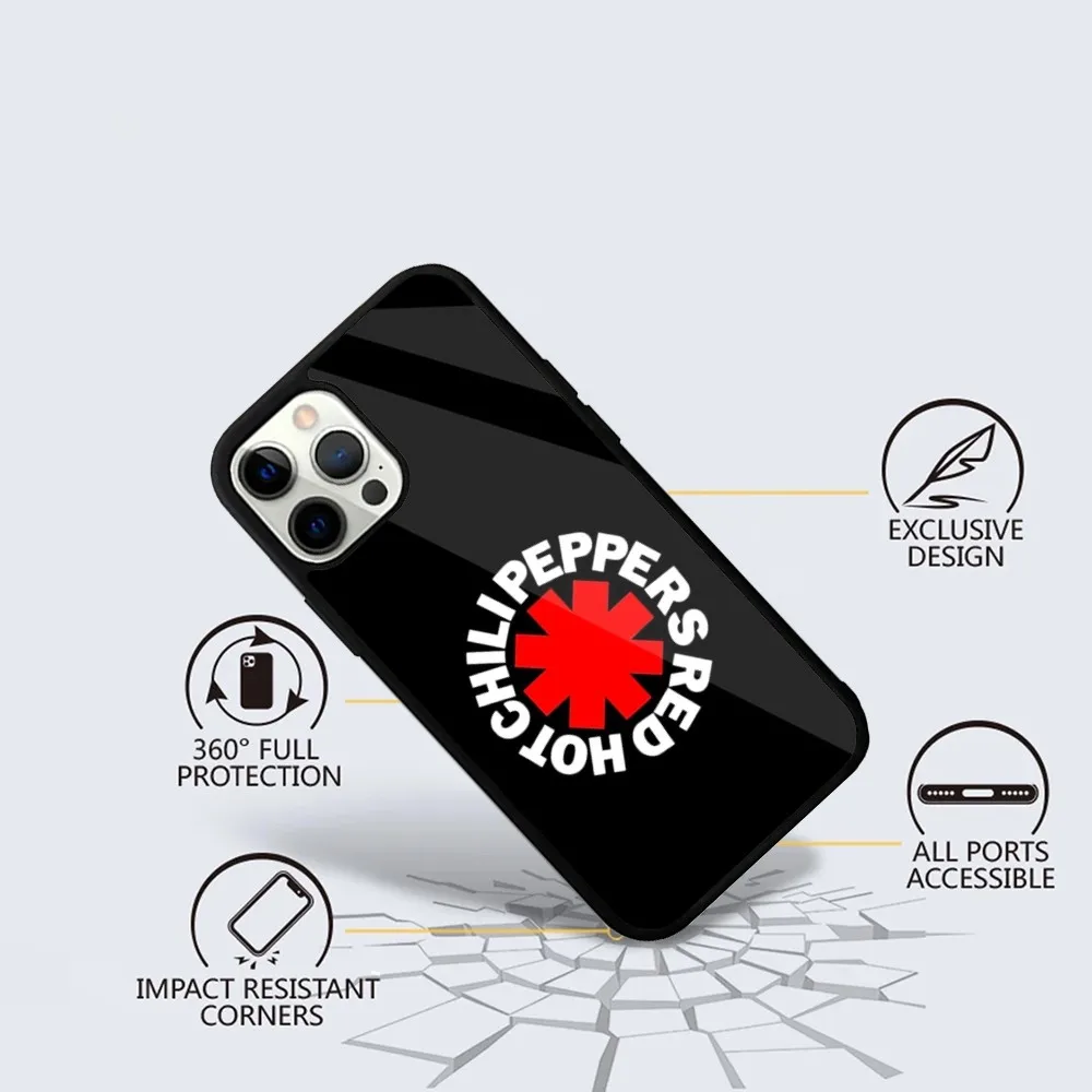 R-Red Hot Chili P-PeppersS RHCP Phone Case For iPhone 16,15,14,13,12,11,Plus,Pro,Max Mini Magsafe Magnetic Wireless Charging