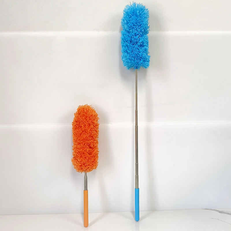 Retractable Dust Duster for Kitchen Office Roof Cleaning Dust Duster with Soft Bristles That Will Not Damage Items