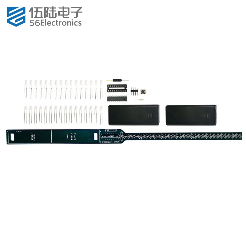 Electronic Components Supplies 32-bit LED Rocker Kit 51 Single-chip Microcomputer Electronic Manufacturing DIY Parts