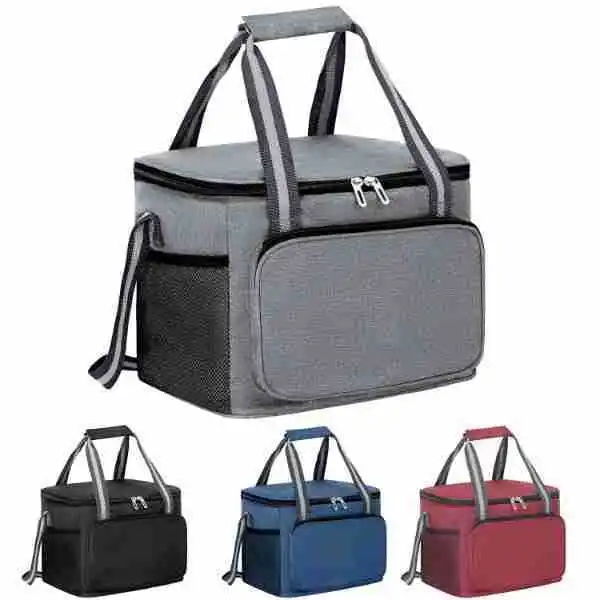 Large Capacity Insulated Cooler Bag Outdoor Picnic Thermal Tote Portable Shoulder Handbag Heavy Duty
