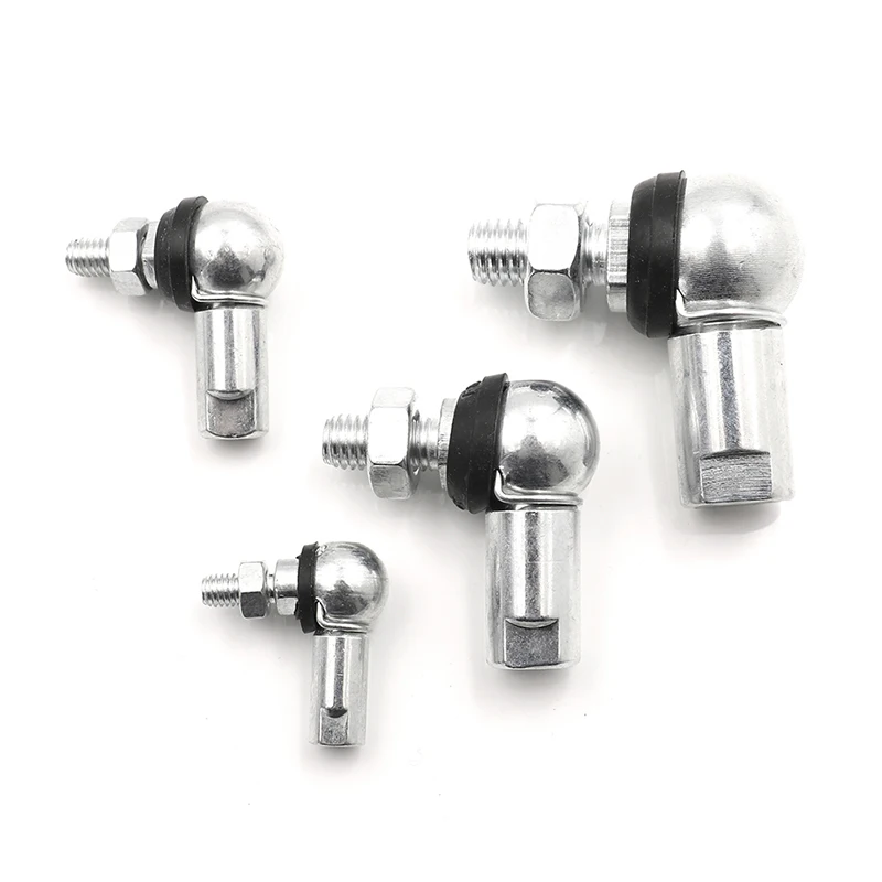 Universal Ball Head Joint Rod End Bearing M5 M6 M8 M10 Right Angle for Pneumatic Equipment CS8 CS10 CS13 CS16