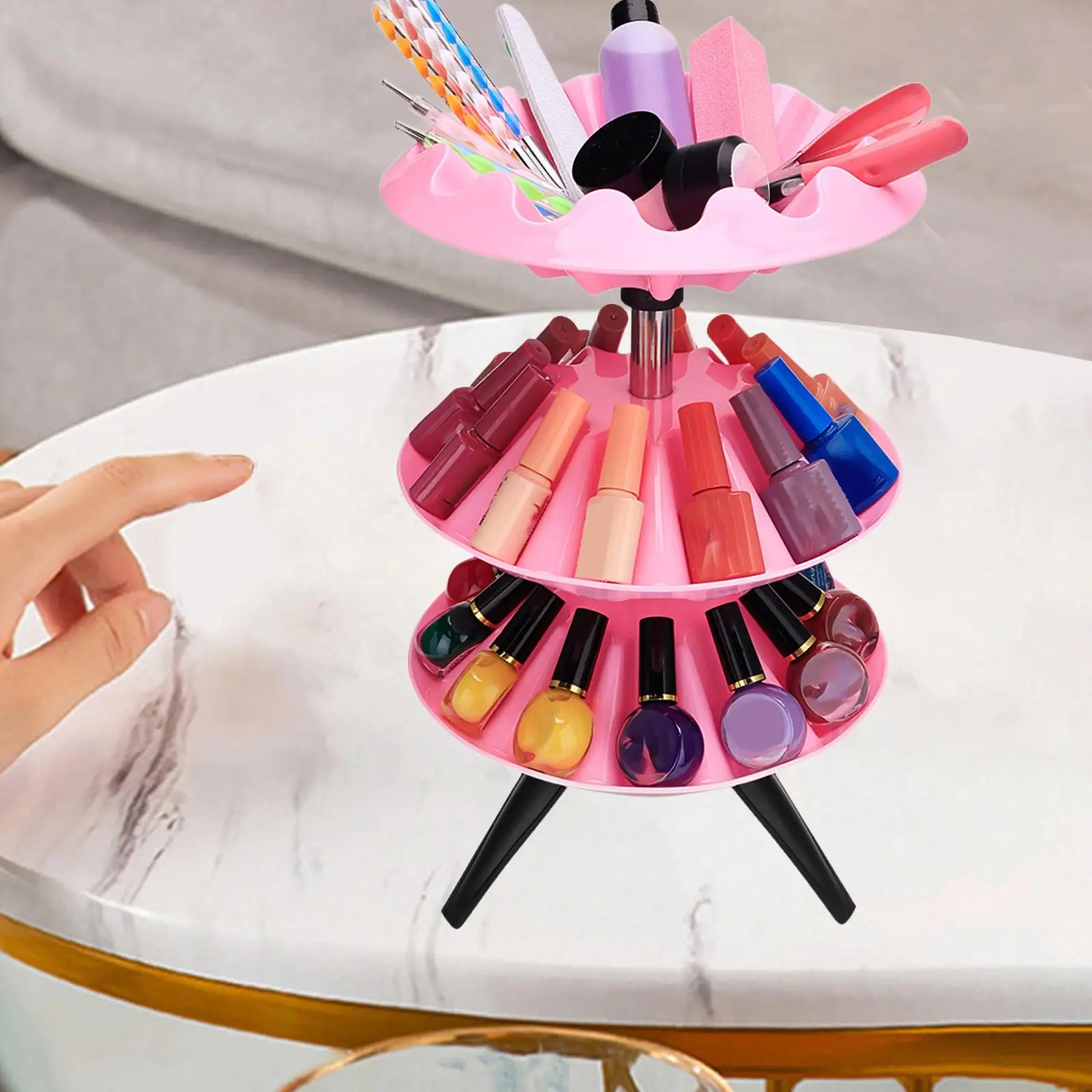 Lipstick Organizer Lipgloss Display Stand Lipstick Stand Holder Storage Stand for Makeup Vanity Cosmetic Drawer Lipstick Tubes