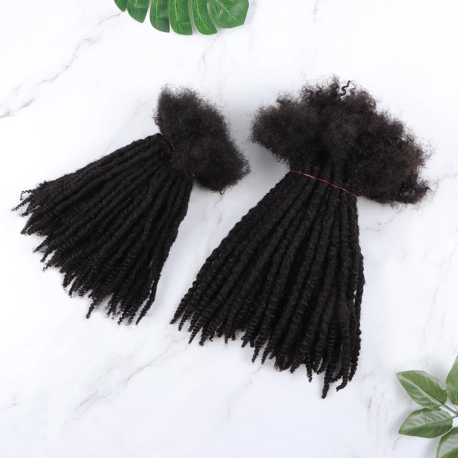 Orientfashion Goedkope | Menselijk Haar Geweven Locs | Dreadlock Extensions Met Krullend Losse Uiteinden Godin Locs Miro Links Locs Extension