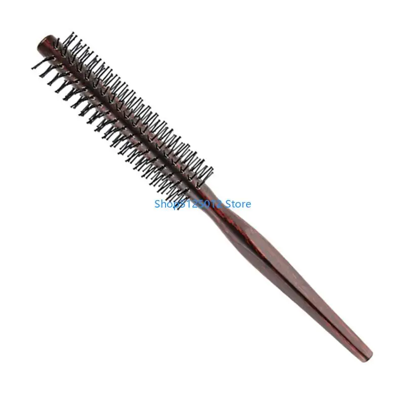 G8TC Nylon Round Hair Brush Anti-Static Comb Blow Drying to Dry Wet Hairdressing Styling Tools for Salon Home Use