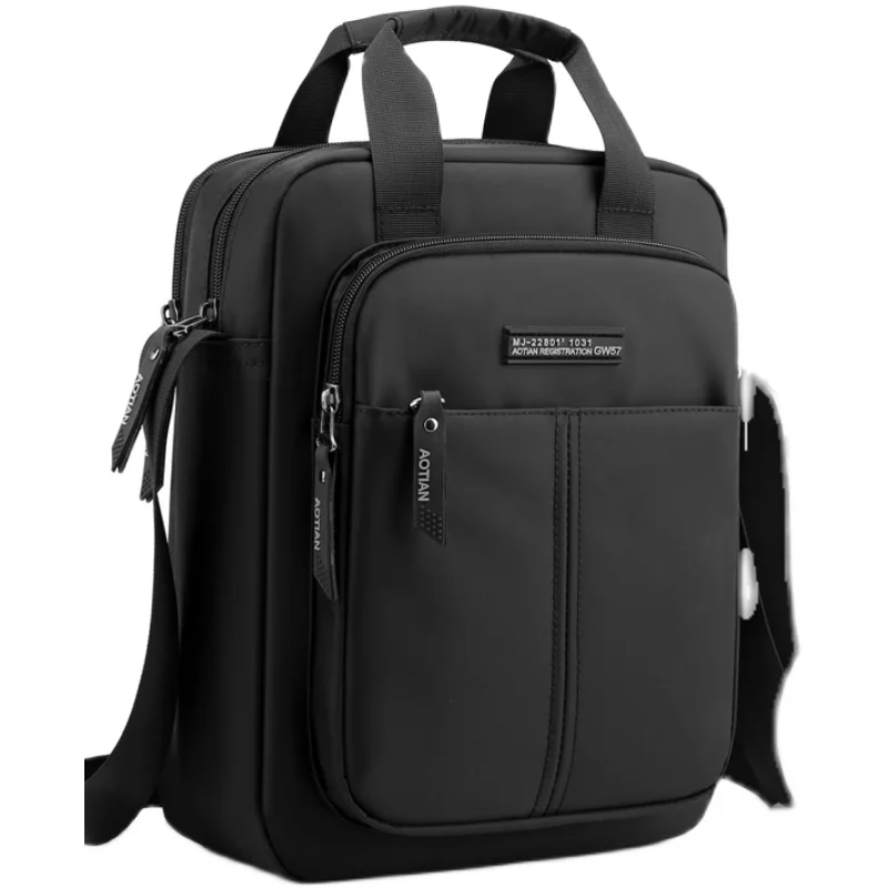 

Casual Ox Cloth Single oulder Bag Men's Crossbody Bag Canvas Small Bag Faion Brand Busin Leisure Handbag