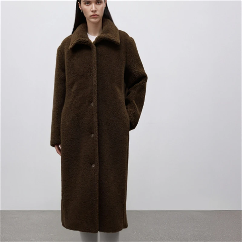 

Women's High-Street Casual Fleece Coat Autumn/Winter 2025 New Collection Warm Comfortable Outerwear for Ladies