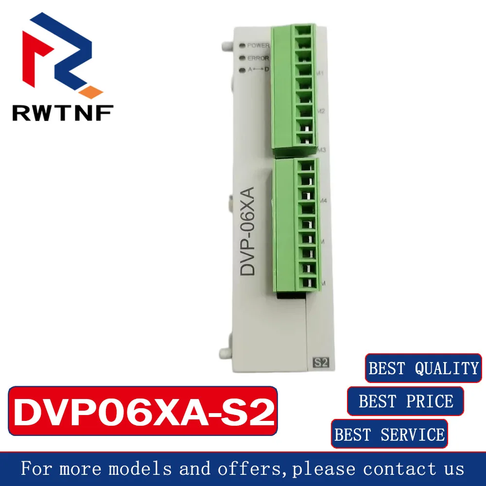 Brand New Genuine DVP06XA-S2 Delta Analog module 100% original