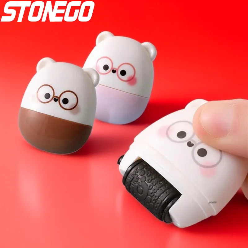 2in1 سرية ختم الأسطوانة رمز قضيب صندوق فتاحة متعددة الوظائف الكتابة على الجدران غطاء ختم للوازم المكتبية المدرسية