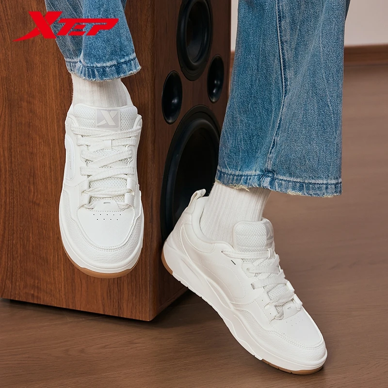 

Xtep Skateboarding Shoes For Women 2025 Spring Casual Daily Sports Shoes Comfortable Chic Street Style Sneakers 875118310019