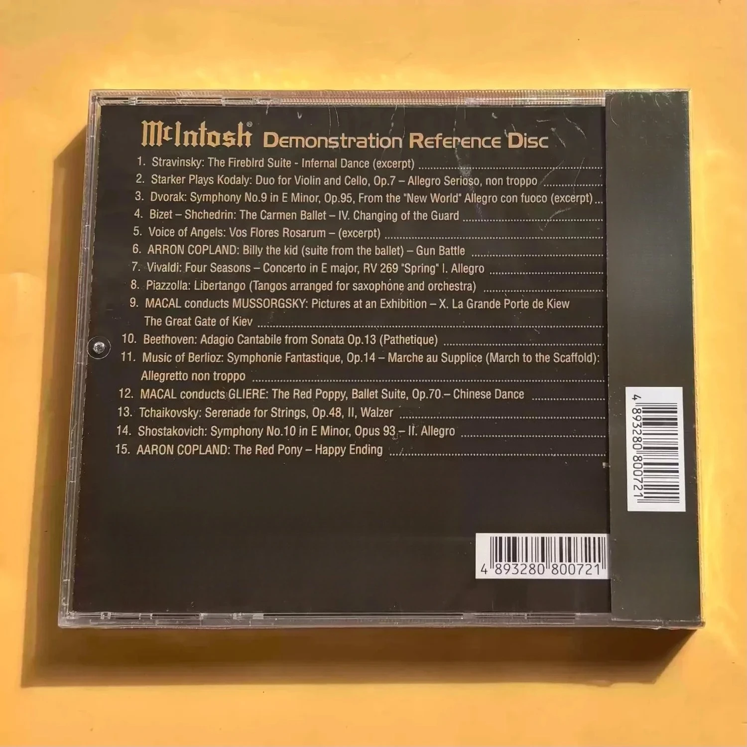 Disco de Demonstração Hi-Fi de Alta Resolução, Apresentando Gravações Audiófilas e Referência de Afinação Profissional com Detalhes Ricos