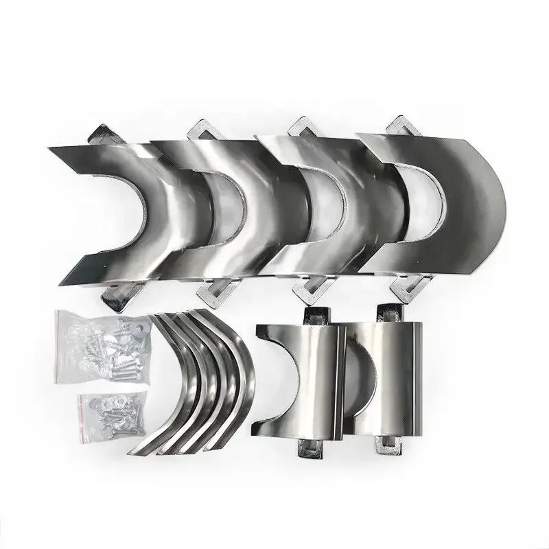 

Premium Hardware Brushed Nickel 9ft 6th Generation Slate Pool Table Pocket Corner