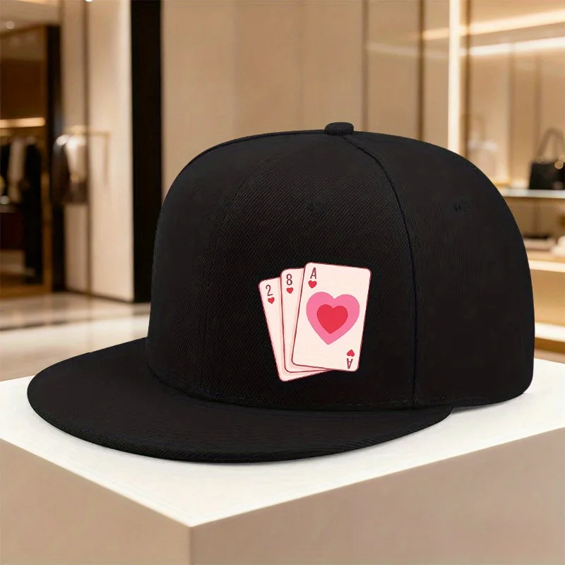 bone-snapback-com-estampa-de-coracoes-de-poker-unissex-ajustavel-em-poliester-estilo-de-rua-bone-de-beisebol-casual