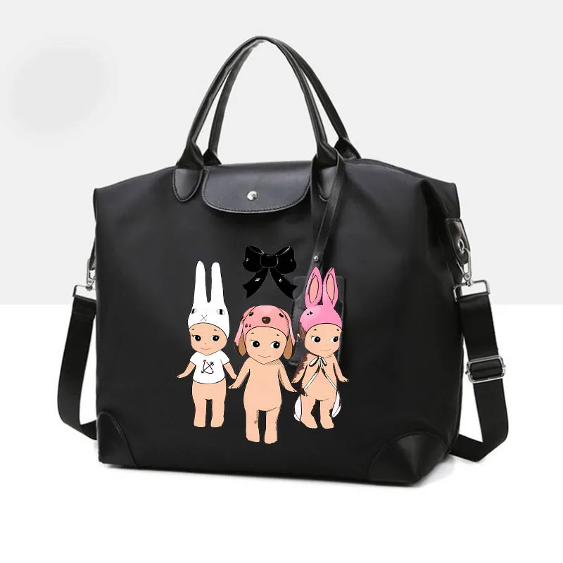 Sonny Angel New Casual Sport Tote Bags Women Hangbag Large Capacity Travel Bag Shoulder Bag Tote Commuting Women Fitness Gym Bag