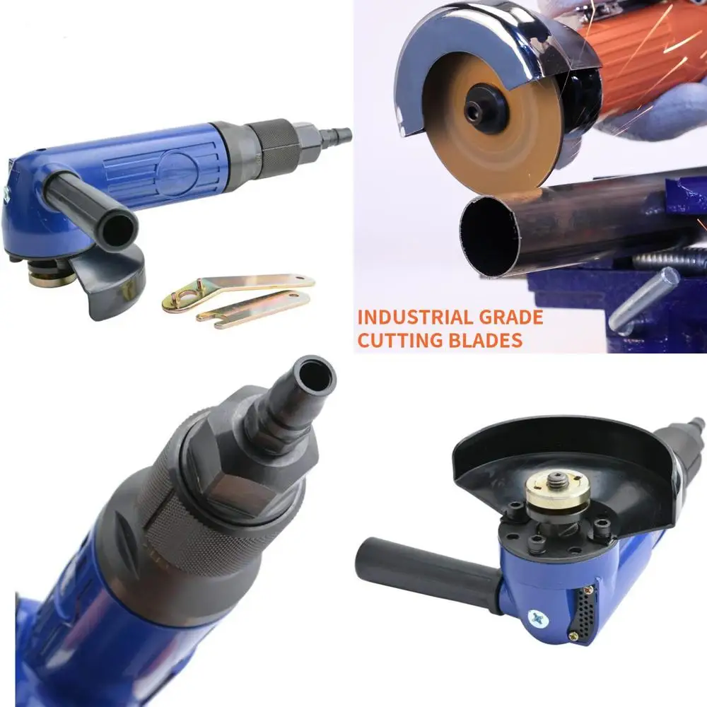 

High Torque 100mm Pneumatic Angle Grinder with Pneumatic Gun Hook for Heavy Duty Applications