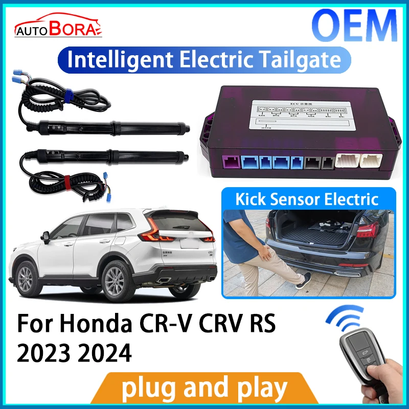 

AutoBora Intelligent Electric Tailgate Automatic Lifting Kit Remote Control Opener Trunk for Honda CR-V CRV RS 2023 2024