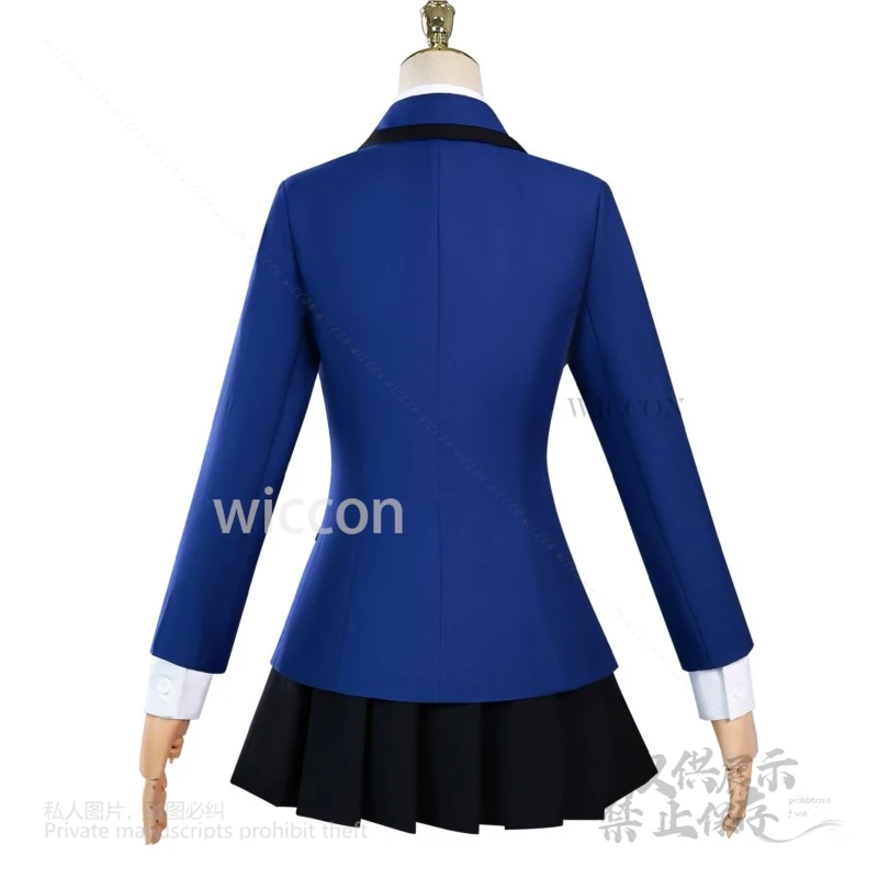 Película de Anime Gunndamm GQuuuuuuuXx Nyaann, disfraz de Cosplay JK, conjunto de uniforme escolar, pelucas, juego de rol, fiesta de Halloween personalizada 3XL