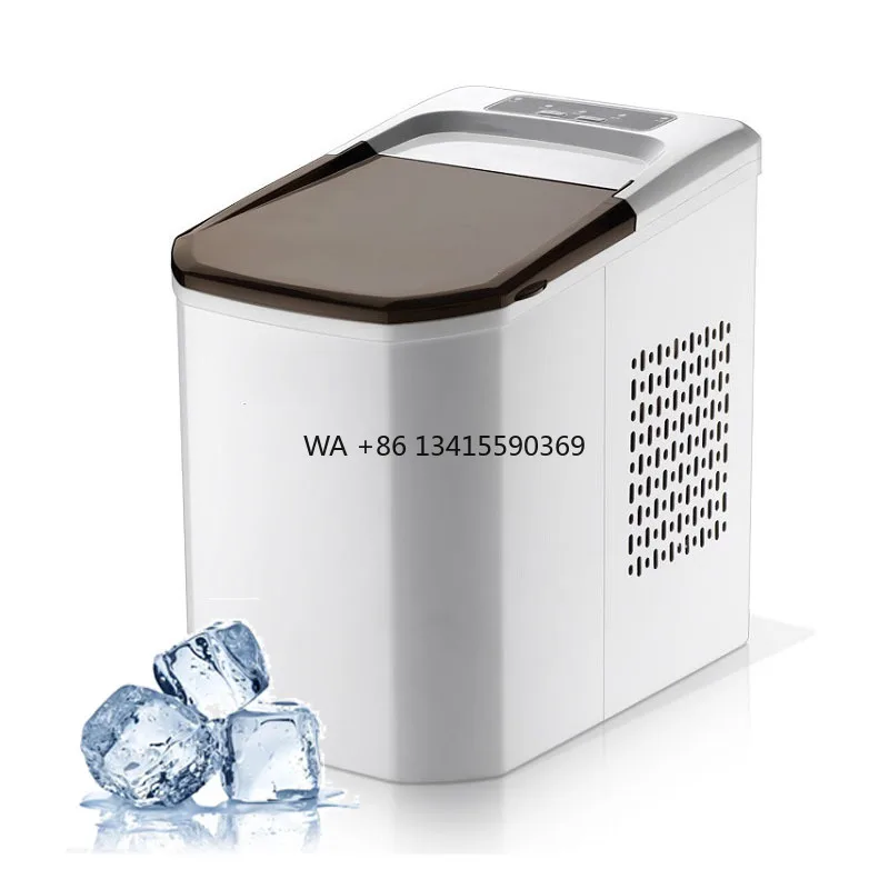 

Compact Electric 12kg/24h Countertop Ice Maker Fast Portable for Car and Outdoor Use for Bottled Water