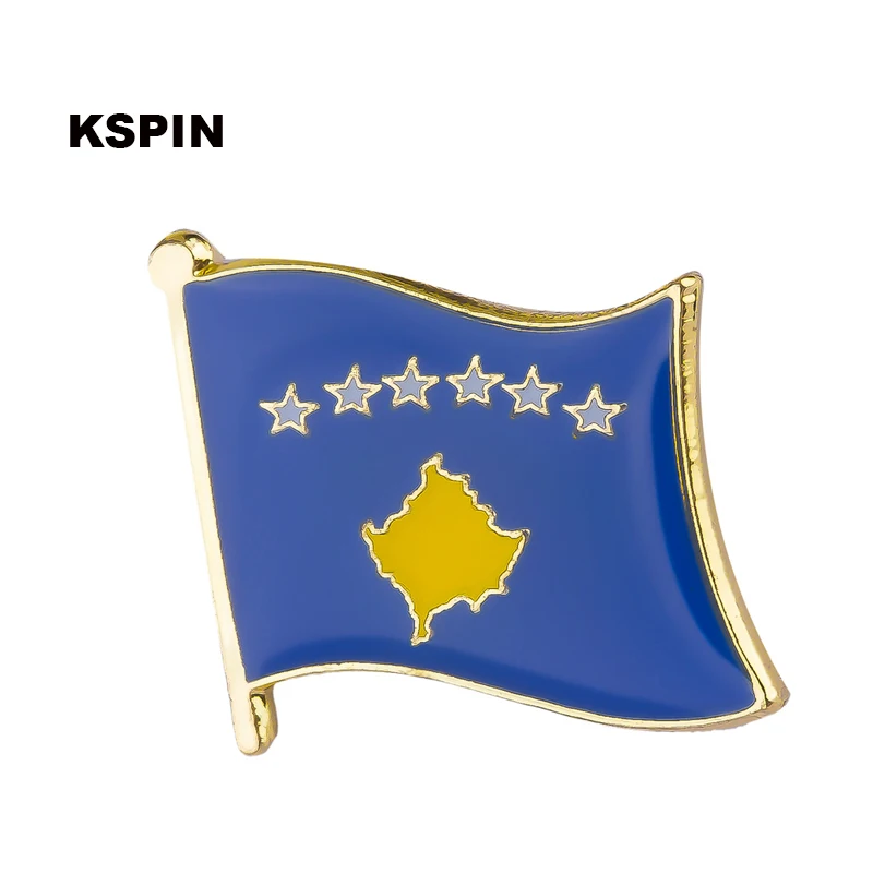 Kosovo Flag Badge P…